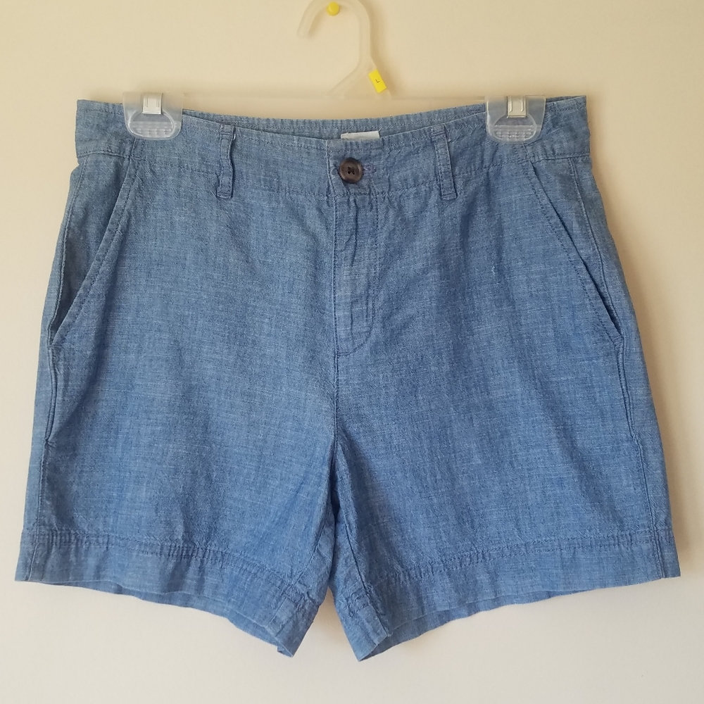 Gap Chambray Women's Shorts Size Small